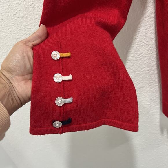 HANNAH Women's Red Sweater Knit XL - Picture 6 of 10